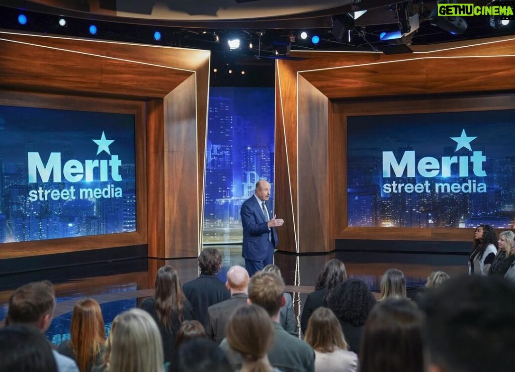 Phil McGraw Instagram - Launch day for @meritstreetmedia is coming up quick! Here are a couple of shots of my new set from where it started to where it is today.