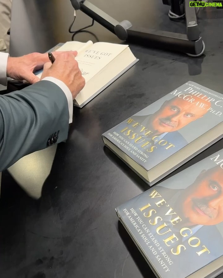 Phil McGraw Instagram - We’ve got a press day for We’ve Got Issues. Follow along. #wevegotissues