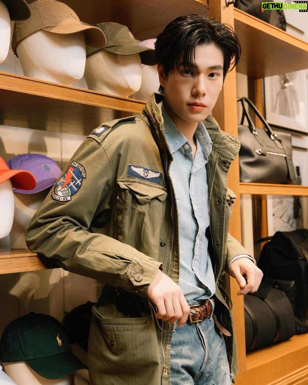 Phuwin Tangsakyuen Instagram - In celebration of @poloralphlauren New Flagship Store Opening at 1st Floor, Beacon Zone, centralwOrld. #PoloRalphLauren