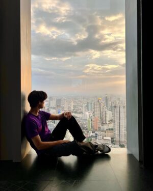 Phuwin Tangsakyuen Instagram - ฟ้าร้อง 🌈