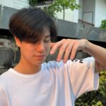 Phuwin Tangsakyuen Instagram - เสยผมไปซัก1ที