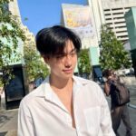 Phuwin Tangsakyuen Instagram - ลมแรง💨