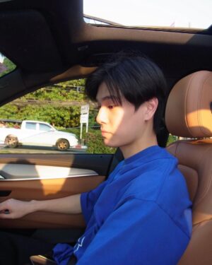 Phuwin Tangsakyuen Instagram - road trip 🚗