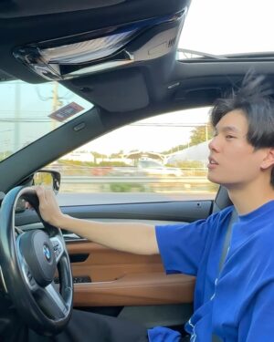 Phuwin Tangsakyuen Instagram - road trip 🚗