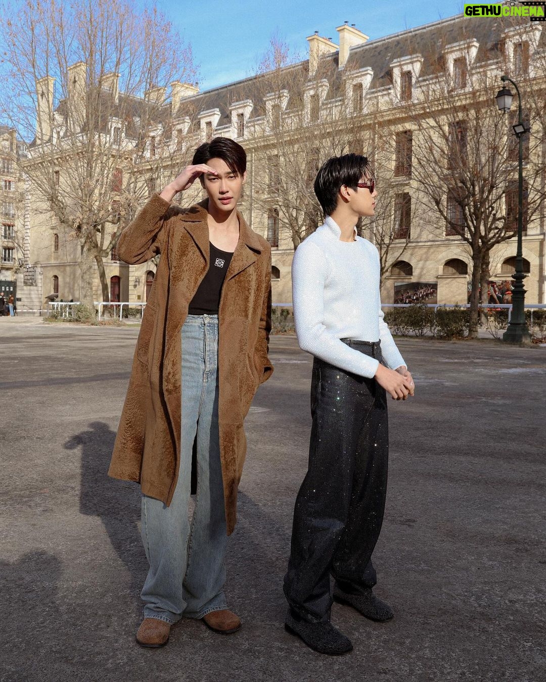 Phuwin Tangsakyuen Instagram - #LOEWE #LOEWEFW24 #LOEWExPhuwin