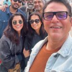Pia Bajpiee Instagram – Exploring life with my ppl ☺️ @rajeshramsingh @shaikaparween @piabajpai #pradeepkumar @cockcrowandshaika_ent 
@cockcrowpictures 
@shaikafilms

#wagahborder 
#amritsar Wagah Border