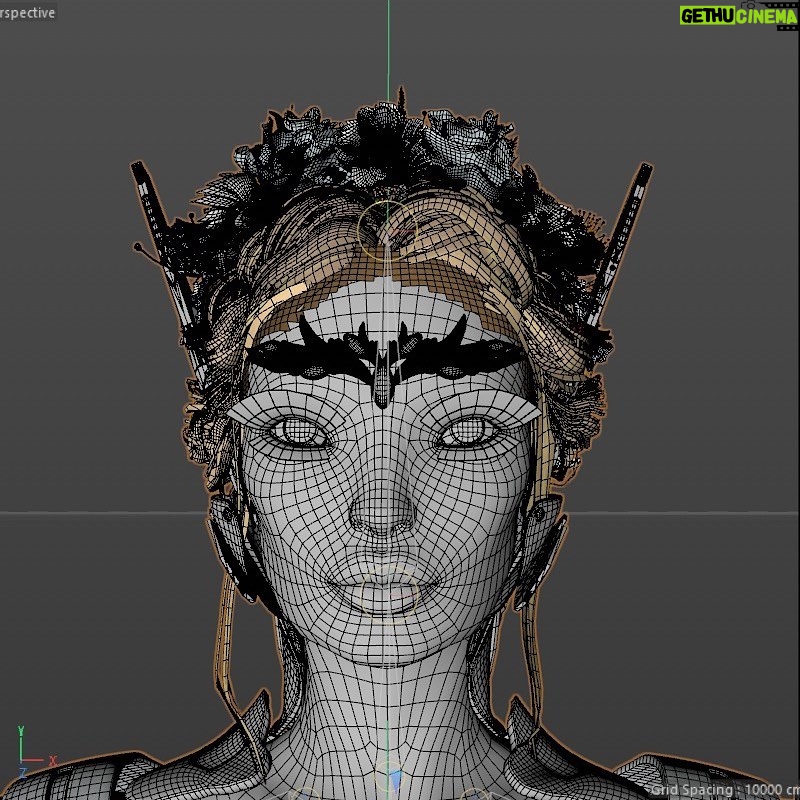 Pia Mia Instagram - Meet D1AD3MA 🤍 My idea and creation I’ve been working on since early this year w Ben Ditto. Coming soon! Slides: 1. Finished with textures 2. Early face sculpt 3. Early decoration / sculpt 4. Wire mesh view of the sculpt before developing textures 5. Finished wireframe
