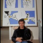 Pierce Brosnan Instagram - Proud to announce the launch of our online store. One lithograph, two silkscreens, and four pen / pencil on paper. © Pierce Brosnan #piercebrosnanart …photo by Keith Hamshere. somanydreams.co/store/artworks/ 🎭 (link in bio).