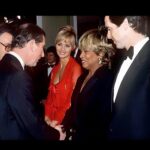 Pierce Brosnan Instagram - Farewell to an icon, rock-goddess and legend. Proud to stand beside the extraordinary Tina Turner at of the premier of Goldeneye, Leicester Square, London November 1995. My sincere and heartfelt condolences to her family, friends and fans. RIP