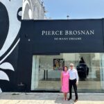 Pierce Brosnan Instagram - And that’s a wrap! Thank you to all who helped me launch SO MANY DREAMS and to those who came out in support of the exhibition. It was a dream come true on so many levels …and a wonderful way to celebrate my birthday! Thank you @rusha_co! Photos 2-6 by @keelyshayebrosnan 🌸© Pierce Brosnan #piercebrosnanart