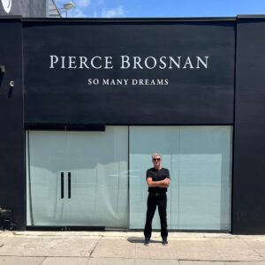 Pierce Brosnan Instagram - “SO MANY DREAMS”  May 14th thru May 21st ✨ 434 N. La Brea, Los Angeles, CA 90036 © PierceBrosnan #piercebrosnanart