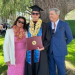 Pierce Brosnan Instagram - Dearest Paris, Heartfelt congratulations on your graduation from Loyola Marymount University School of Film & Television. Go into the world with a brave heart and create stories that will make the world a better place. @paris.brosnan