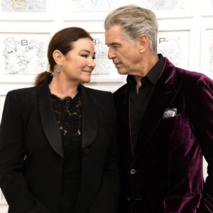 Pierce Brosnan Instagram - And that’s a wrap! Thank you to all who helped me launch SO MANY DREAMS and to those who came out in support of the exhibition. It was a dream come true on so many levels …and a wonderful way to celebrate my birthday! Thank you @rusha_co! Photos 2-6 by @keelyshayebrosnan 🌸© Pierce Brosnan #piercebrosnanart