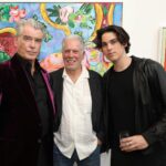 Pierce Brosnan Instagram - My solo art exhibition SO MANY DREAMS is in its final weekend: open this Saturday and Sunday from 12:00pm to 6:00pm. The show, comprised of 50 paintings and 100 drawings, is free and open to the public. Hope you can stop by 434 N. La Brea, Los Angeles, CA 90036 to see the work. Here are some highlights from our opening night. #piercebrosnanart ©️piercebrosnan