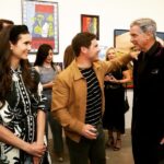 Pierce Brosnan Instagram - My solo art exhibition SO MANY DREAMS is in its final weekend: open this Saturday and Sunday from 12:00pm to 6:00pm. The show, comprised of 50 paintings and 100 drawings, is free and open to the public. Hope you can stop by 434 N. La Brea, Los Angeles, CA 90036 to see the work. Here are some highlights from our opening night. #piercebrosnanart ©️piercebrosnan
