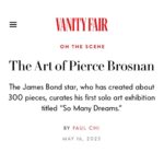 Pierce Brosnan Instagram - Thank you @VanityFair