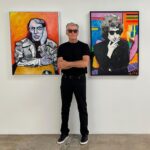 Pierce Brosnan Instagram - “SO MANY DREAMS” opens to the public May 14th thru May 21st at 434 N. La Brea Ave, Los Angeles, CA 90036. The exhibition features: 50 paintings, 100 phone drawings, script drawings, lino cuts, NFT’s and a short documentary film. Look forward to seeing you at the show. © Pierce Brosnan #piercebrosnanart Photos by @keelyshayebrosnan ©️piercebrosnan