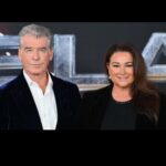 Pierce Brosnan Instagram - Time Square. Black Adam Premiere —celebrating the magic and artistry of a cinematic experience. Congratulations to all.