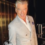 Pierce Brosnan Instagram - 💥💥💥Thank you Jimmy , always love doing your show, you make the world a better place pal. ❤️peace #FallonTonight Photographer: @toddowyoung
