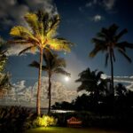 Pierce Brosnan Instagram - A Harvest Moon.