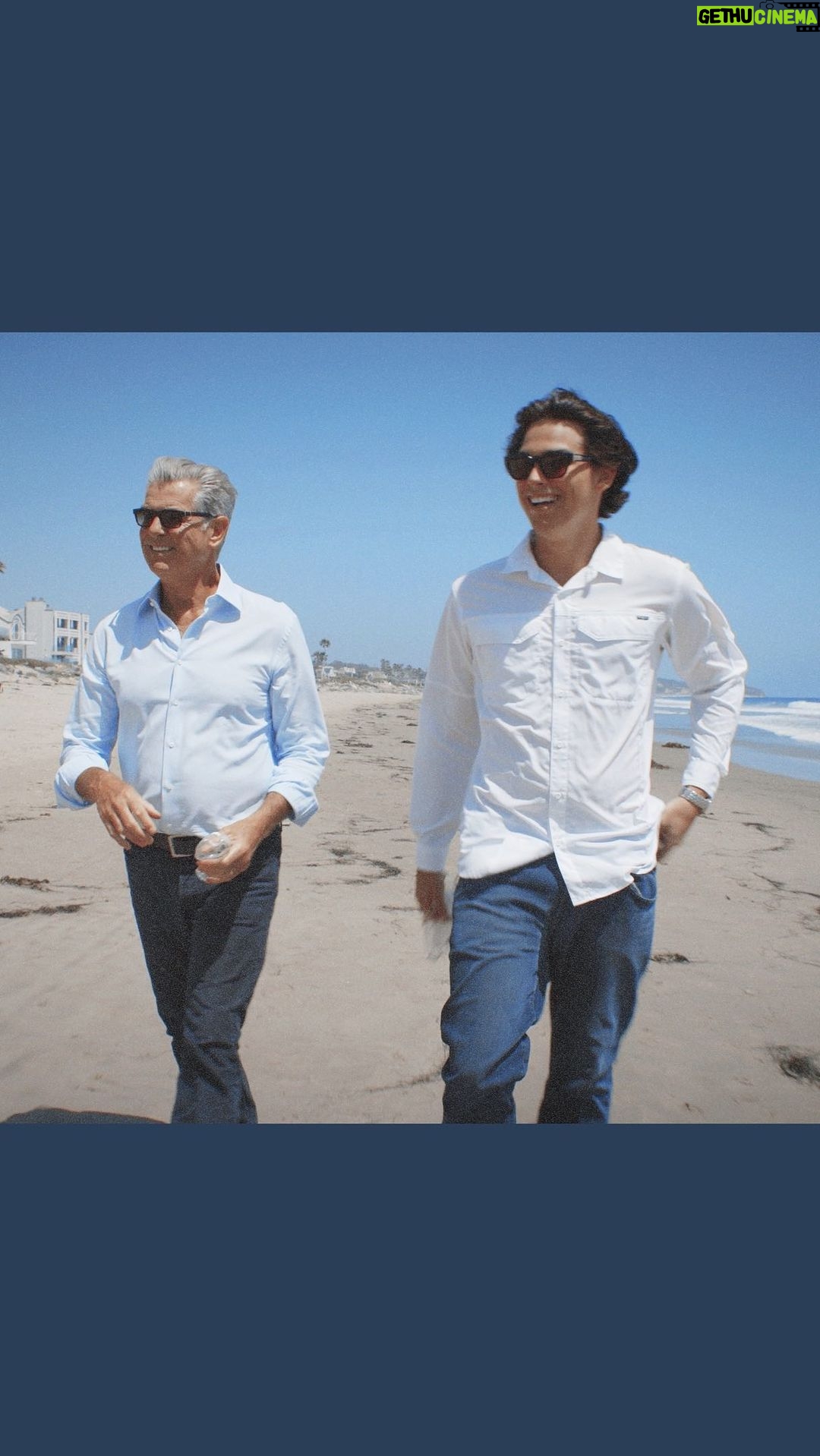 Pierce Brosnan Instagram - Plastic is Forever… so it’s time to get clever about managing it. #linkinbio #climatechange