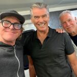 Pierce Brosnan Instagram - Thank you Bron and Rick for making Fast Charlie an experience I will always cherish.