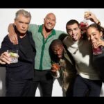 Pierce Brosnan Instagram - Time to raise a glass to my brothers and sisters of Black Adam, in my heart forever. Grá Mor ☘️big love.