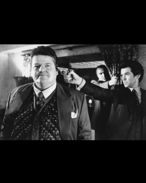 Pierce Brosnan Instagram - Im so sorry to hear the news of my dear friend Robbie Coltranes passing.  We had so many good laughs through out our days making the James Bond movies. “Goldeneye” and “The World Is Not Enough” …the  second photo is from our first days shoot on “Goldeneye” at Leavesdon studios.  I cannot think of a finer actor and man of humanity and humor to share the world stage with on such a day as that so many years ago.  My sincere condolences, prayers love and respect to the family.