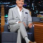 Pierce Brosnan Instagram - 💥💥💥Thank you Jimmy , always love doing your show, you make the world a better place pal. ❤️peace #FallonTonight Photographer: @toddowyoung