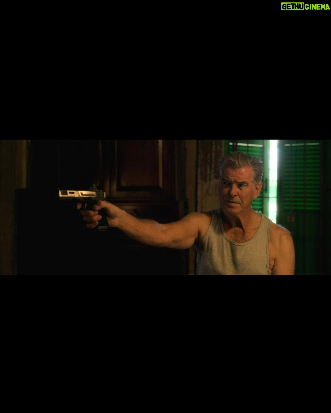 Pierce Brosnan Instagram - Fast Charlie … Dec 8th… James Caan, Morena Baccarin…P.B. Director, Phillip Noyce.