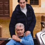 Pierce Brosnan Instagram - ”A Father and Son Tale” @Paul&Shark Photos by @giampaolosgura and styled by @annadellorusso #paulandshark #followtheshark #afatherandsontale #adfw23