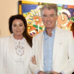 Pierce Brosnan Instagram - Thank you one and all for attending my exhibition “So Many Dreams” in Palm Desert this past weekend. My wife Keely and I had the most glorious time in your company. Thank you David, Christian, and all at Austin Art Projects for hosting us. The exhibition is up for another couple of weeks if you are interested in seeing my paintings, drawings, and prints in person. #piercebrosnanart …photos by Lani Garfield