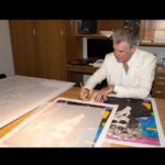 Pierce Brosnan Instagram - Thank you one and all for attending my exhibition “So Many Dreams” in Palm Desert this past weekend. My wife Keely and I had the most glorious time in your company. Thank you David, Christian, and all at Austin Art Projects for hosting us. The exhibition is up for another couple of weeks if you are interested in seeing my paintings, drawings, and prints in person. #piercebrosnanart …photos by Lani Garfield