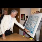 Pierce Brosnan Instagram - Thank you one and all for attending my exhibition “So Many Dreams” in Palm Desert this past weekend. My wife Keely and I had the most glorious time in your company. Thank you David, Christian, and all at Austin Art Projects for hosting us. The exhibition is up for another couple of weeks if you are interested in seeing my paintings, drawings, and prints in person. #piercebrosnanart …photos by Lani Garfield