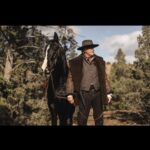 Pierce Brosnan Instagram - Unholy Trinity a movie … Sheriff Gabriel Dove…photos by @rowdythebronco ☘️👍🙏