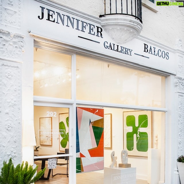 Pierce Brosnan Instagram - Congratulatuons @jenniferbalcos_gallery on your grand opening in Palm Beach. ✨ Proud to exhibit my artwork alongside such talented artists.