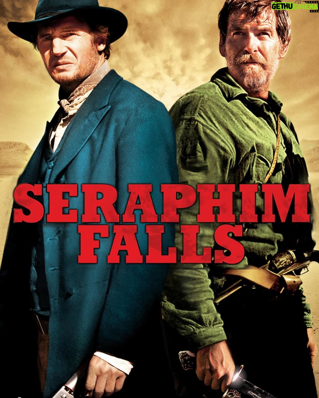 Pierce Brosnan Instagram - Seraphim Falls …so good to see a whole new audience discovering this memorable film starring my friend Liam Neeson. Thank you NetFlix … for honoring the memory of our dear friend David Von Anken who wrote and directed his masterpiece.