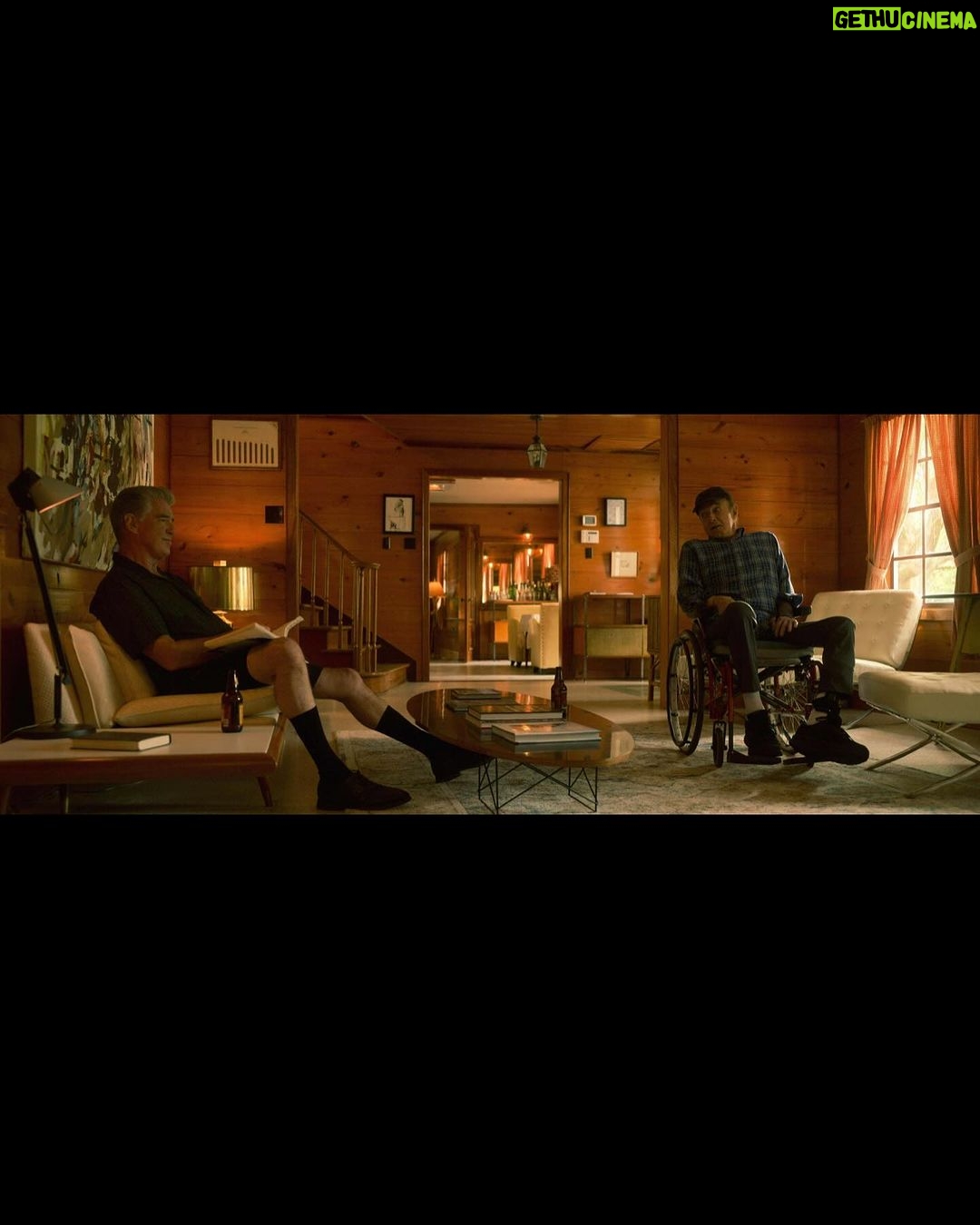 Pierce Brosnan Instagram - Fast Charlie … Dec 8th… James Caan, Morena Baccarin…P.B. Director, Phillip Noyce.