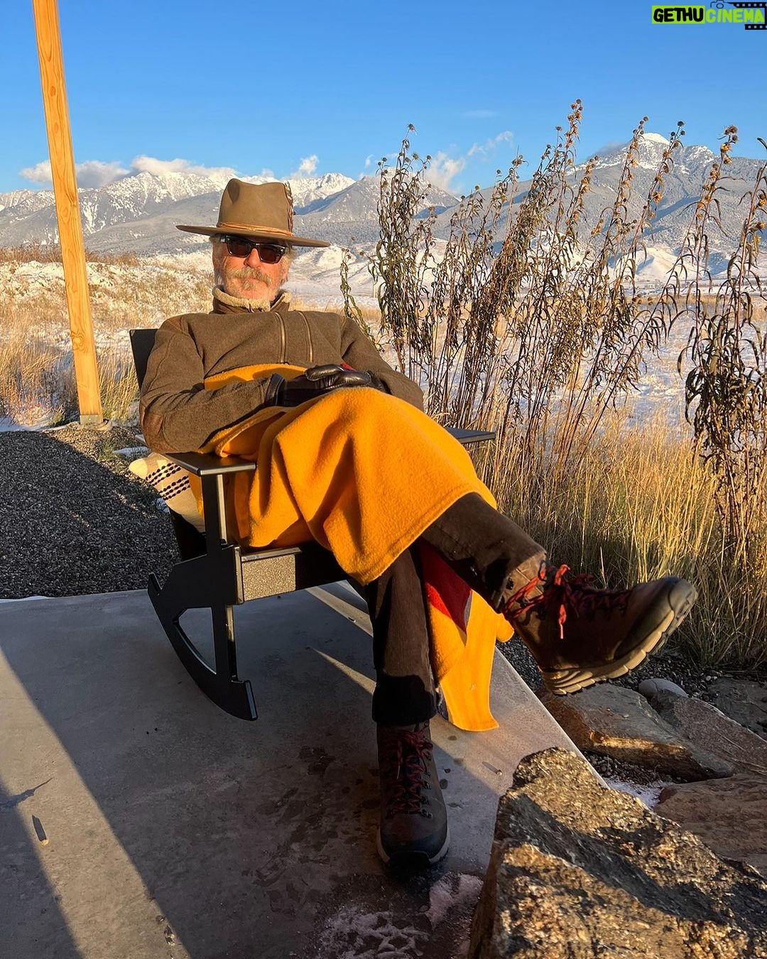 Pierce Brosnan Instagram - A new hat from Aspen Hatter, Austin Texas …making memories in Montana ☘️❤️