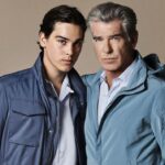 Pierce Brosnan Instagram - Paris and Pierce Brosnan for Paul & Shark Spring 2024 @paulandshark #followtheshark #afatherandsontale