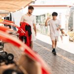 Pierre Gasly Instagram - Racing, eat, sleep and repeat! Good couple of days at the track with the one & only @yukitsunoda0511 😁
