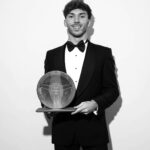 Pierre Gasly Instagram - Fier de recevoir ce trophée special de la FFSA pour cloturer cette saison 2023. Merci pour tout le soutien cette année, on va bien se preparer pour revenir plus fort la saison prochaine. Paris, France