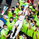Pierre Gasly Instagram - P1!!!! My first victory in F1!!!🏆 I’m lost for words, still struggling to realise, its just amazing!! Everything was perfect, just missed the tifosis down under the podium. @alphataurif1 @hondaracingf1 we have done it!! Thanks so much!!! Thanks everyone for all the messages & support!! Today is a day I’ll remember. Autodromo Nazionale Monza