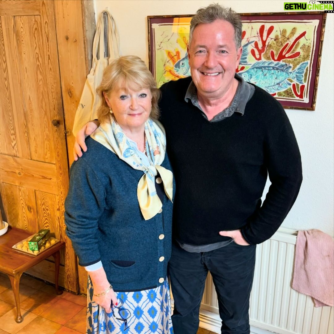 Piers Morgan - 21.7K Likes - Happy Mother’s Day to my fabulously glamorous mother, posing for our annual photo that invariably sparks a flood of ‘she looks more like your younger sister!’ comments… don’t let me down, Instagram 🤣