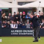 Piers Morgan Instagram – Hard to describe the utter terror of teeing off at Carnoustie on the first day of the @dunhilllinks in front of a large crowd, knowing you once hit it at right angles off a stone bridge into the clubhouse.. especially when @garethbale11 has just launched one nearly onto the green.. give me appearing live in front of millions of TV viewers any day. But thankfully I got it away, and it was a brilliant day. Carnoustie Championship Course