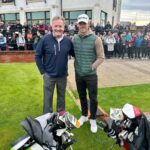 Piers Morgan Instagram - The North London Derby. @dunhilllinks @garethbale11 ⛳️ Carnoustie Championship Course