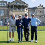 Piers Morgan Instagram - What a fantastic week - again - at the wonderful @dunhilllinks pro-am golf tournament. New friendships made, old ones rekindled, sumptuous hospitality, and the best/worst of Scottish weather to test us out on three of the world’s greatest courses. I loved every second. My heartfelt thanks to Johann Rupert @cutmaker and his wife Gaynor for being the finest of hosts. To my pro @rossfisherpga who couldn’t have been more friendly & supportive even as I shanked it into gorse bushes. To all the Dunhill team and the staff at @carnoustiegolflinks @kingsbarnsgolflinks @thehomeofgolf for their amazing hard work and cheery good humour. To everyone at the Rusacks @marineandlawn which is such a great hotel. And especially to all the spectators who came out to support us, even in diabolical conditions. Just a brilliant week!