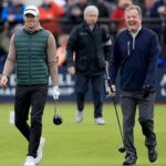 Piers Morgan Instagram – What a fantastic week – again – at the wonderful @dunhilllinks pro-am golf tournament. New friendships made, old ones rekindled, sumptuous hospitality, and the best/worst of Scottish weather to test us out on three of the world’s greatest courses. I loved every second. My heartfelt thanks to Johann Rupert @cutmaker and his wife Gaynor for being the finest of hosts. To my pro @rossfisherpga who couldn’t have been more friendly & supportive even as I shanked it into gorse bushes. To all the Dunhill team and the staff at @carnoustiegolflinks @kingsbarnsgolflinks @thehomeofgolf for their amazing hard work and cheery good humour. To everyone at the Rusacks @marineandlawn which is such a great hotel. And especially to all the spectators who came out to support us, even in diabolical conditions. Just a brilliant week!