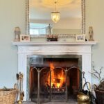 Piers Morgan Instagram – Can’t beat a roaring log fire after a roaring hot week at work.. 🔥 Newick