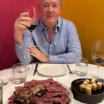 Piers Morgan Instagram - As a gesture to all my vegan friends, I added some potatoes to my dinner last night. Cambio de Tercio-Tendido Cero-Tendido Cuatro-Capote & Toros